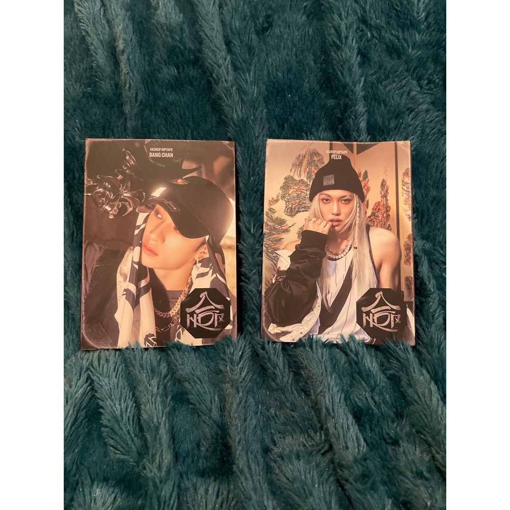 Stray Kids SKZHOP HIPTAPE Photocards ATE Bang Chan Felix K-Pop Collectibles